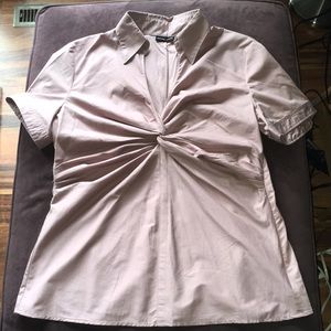 NWT NY&Co Collared Short Sleeve Blouse
